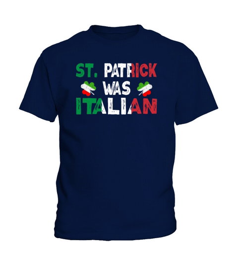 Italian St Patricks Day Kids T-Shirt