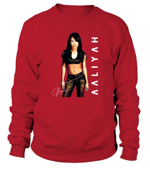 Aaliyah Graphic Signature Sweatshirt Unisex