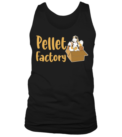 Pellet Factory Quote for a Guinea Pig Nerd Men's Tank Top