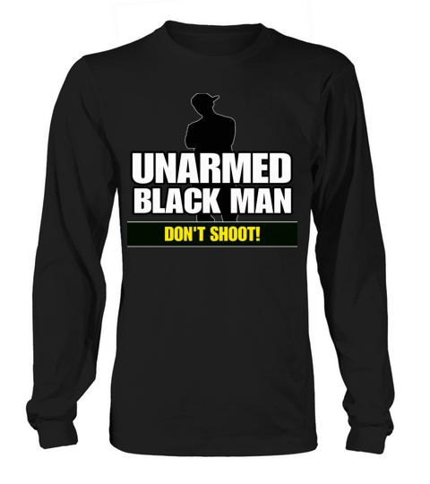 Unarmed Black Man Women's Long Sleeve
