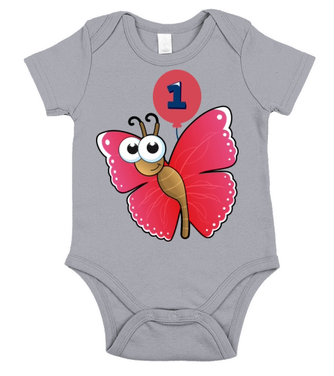 First birthday girl 1st birthday unicorn gift Short Sleeve Baby One-Piece