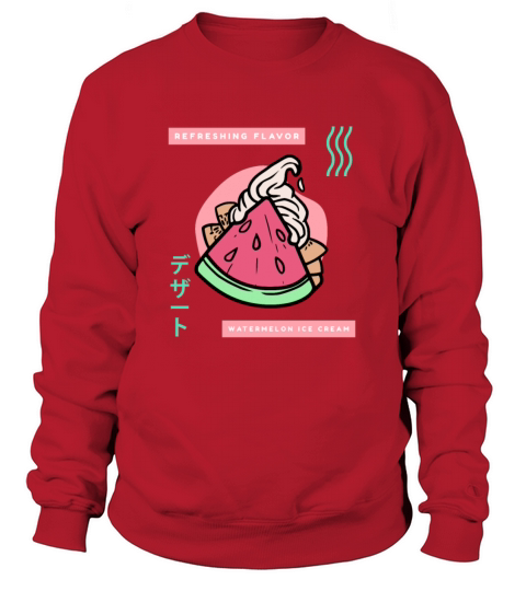 Refreshing Watermelon Ice Cream - Ice Women's Sweatshirt