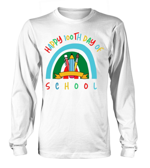 100th Day Of School 2022 Men's Long Sleeve