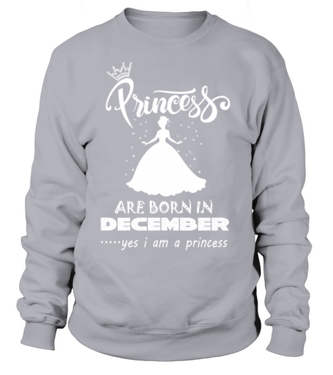 Princess are born in December Women's Sweatshirt