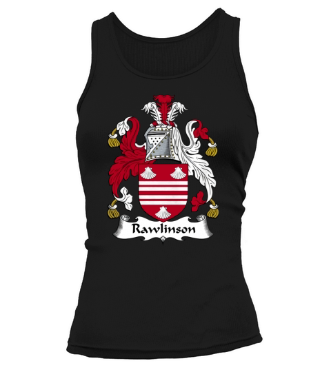 Rawlinson Family Crest British Family Crests Tank top Woman