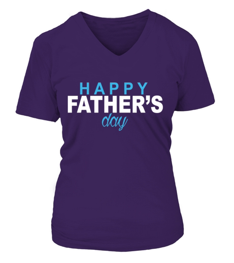 Happy Father s day Women's V-Neck T-shirt