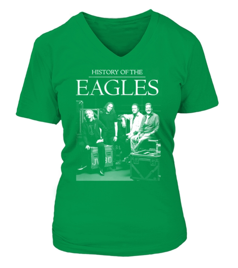 THE EAGLES GUITARIST BLACK1 Tshirt V-neck T-Shirt Woman
