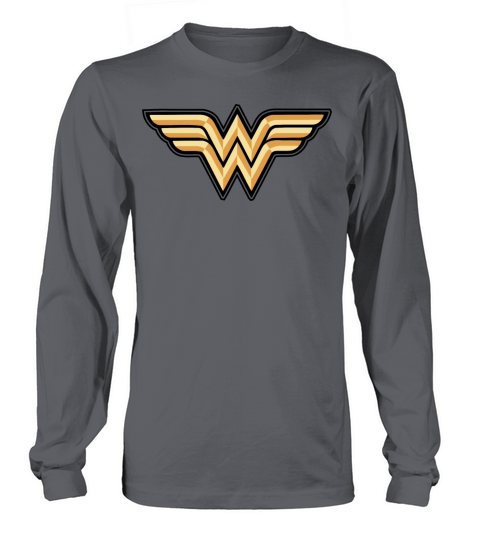 DC Comics Wonder Woman Logo Original Women's Long Sleeve