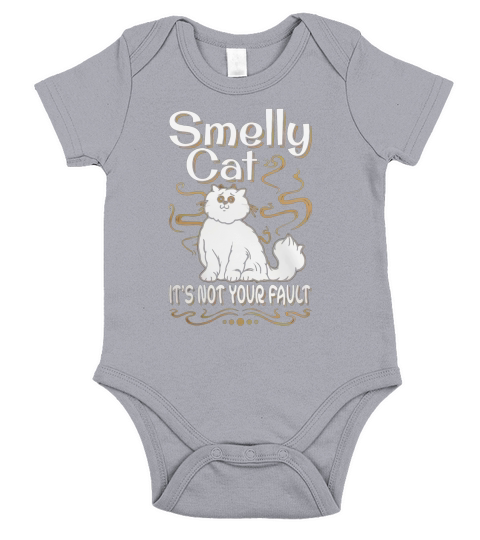 Smelly Cat T-Shirt Short Sleeve Baby One-Piece