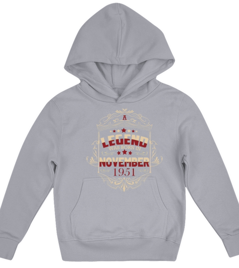 A legend was born in November 1951 Kids Hoodie