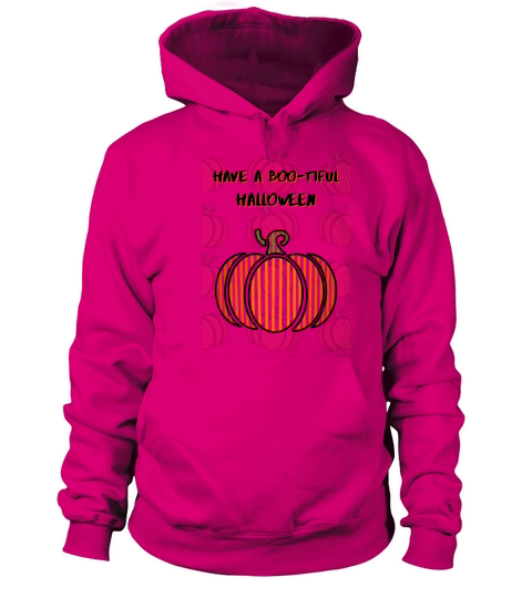 Have A Boo-tiful Halloween Abstract Pumpkin Women's Hoodie