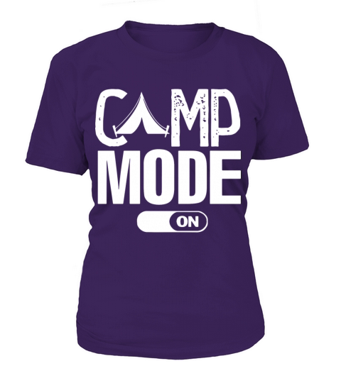 CAMP MODE ON Women's T-Shirt
