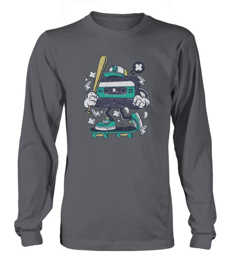 VINTAGE CASSETTE Men's Long Sleeve