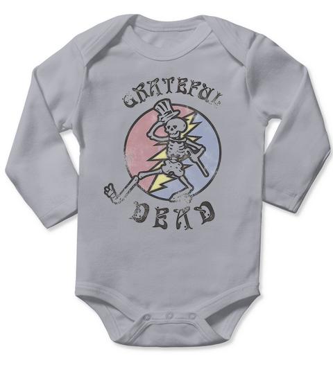 Grateful Dead Rock Funny Long Sleeve Baby One-Piece