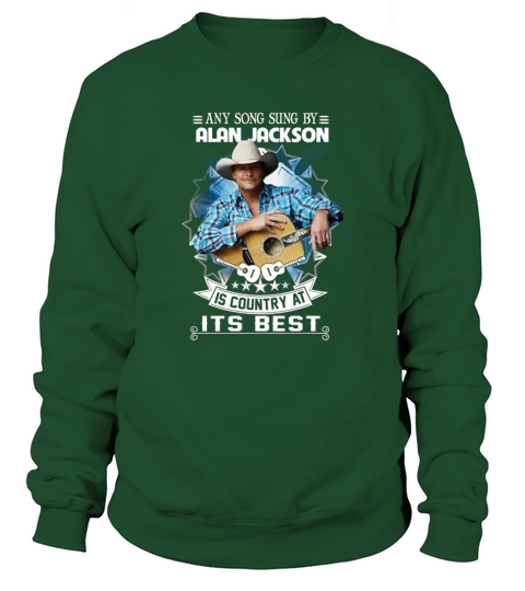 HAISHIMM Mens Printed tees Alan Jackson Crewneck Fashion Sweatshirt Unisex