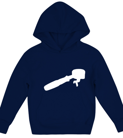 Portafilter logo espresso espressomachine giftidea Kids Hoodie
