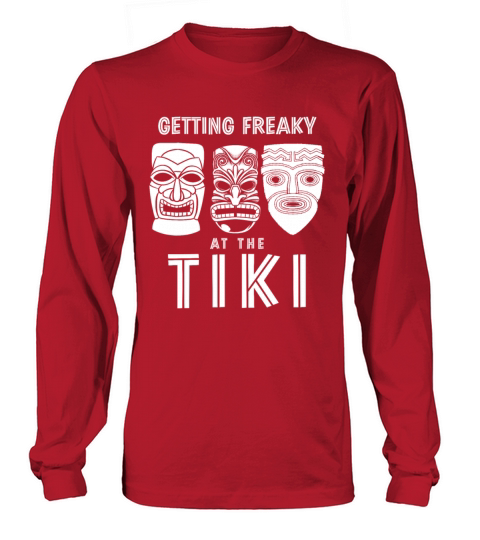 Getting Freaky At The Tiki Luau Party Hawaii Women's Long Sleeve