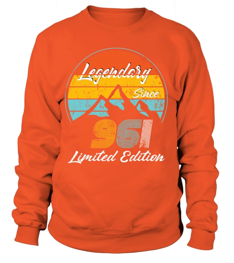 60 Years Legendary since 1961 Limited Edition Women's Sweatshirt