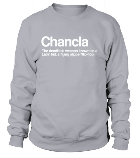 Your weapon la chancla Latino Mexican Mom Spanish Women's Sweatshirt
