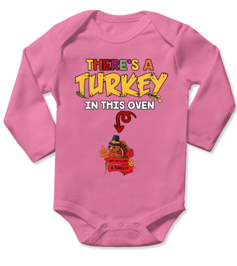 thanksgiving Long Sleeve Baby One-Piece