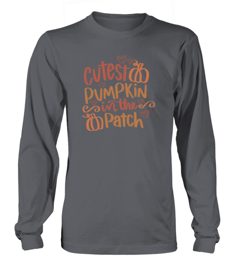 Orange Cutest Pumpkin in the Patch Women's Long Sleeve