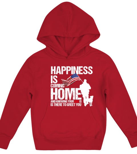 Happy Veterans Day for Dog Owners Kids Hoodie