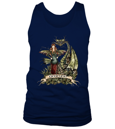 Attitude Fairy by Amy Brown Art Graphic Tank Top Unisex
