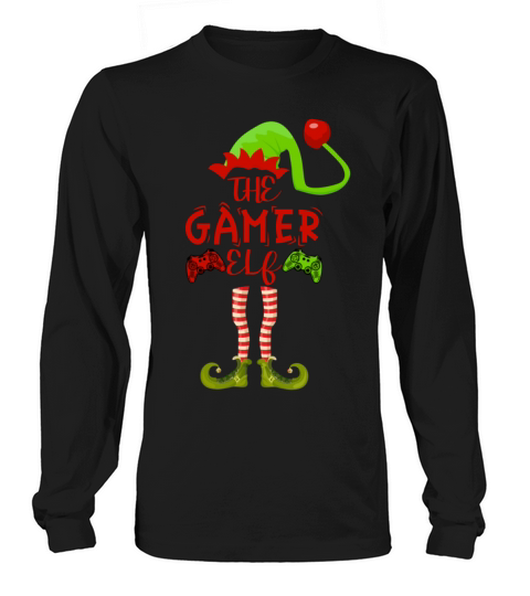 The Gamer Elf Men's Long Sleeve