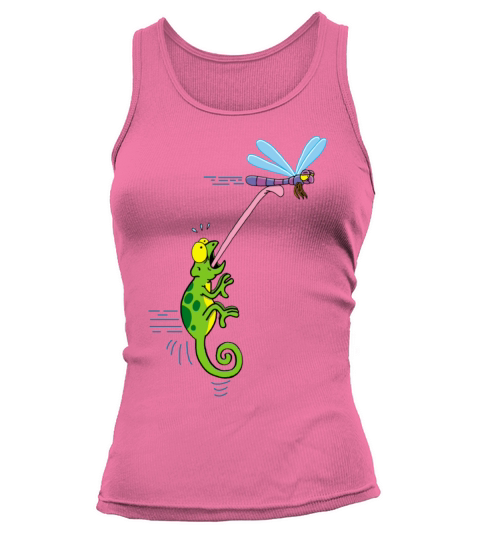 Chameleon and dragonfly Women's Tank Top