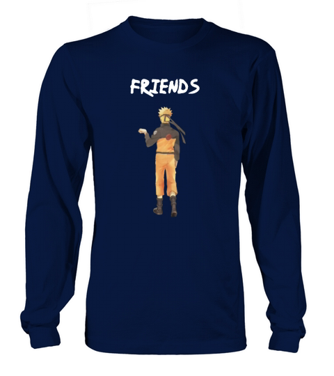 Naruto And Sasuke Best Friends Long sleeved Unisex