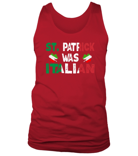 Italian St Patricks Day Tank Top Unisex