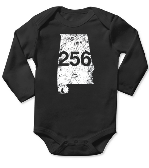 Anniston Florence Huntsville Area Code 256 Alabama Long Sleeve Baby One-Piece