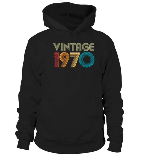 Vintage 1970 Men's Hoodie