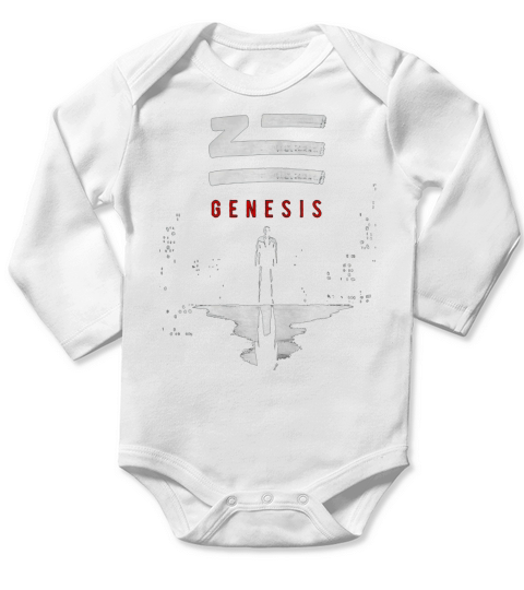 Genesis band Tshirt Long Sleeve Baby One-Piece
