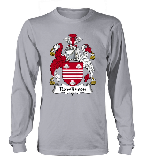 Rawlinson Family Crest British Family Crests Long sleeved Unisex