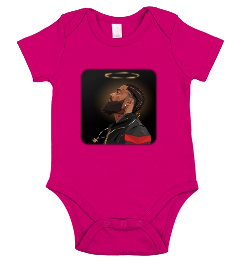 Nipsey Hussle Short Sleeve Baby One-Piece