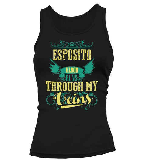 ESPOSITO shirt, ESPOSITO Family Name, ESPOSITO Funny Name Gifts T Shirt Tank top Woman