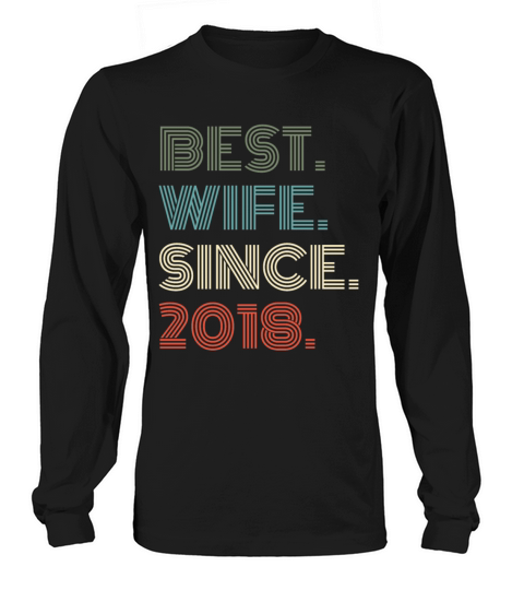 Womens 1st Wedding Anniversary Gift Wife Since Women's Long Sleeve