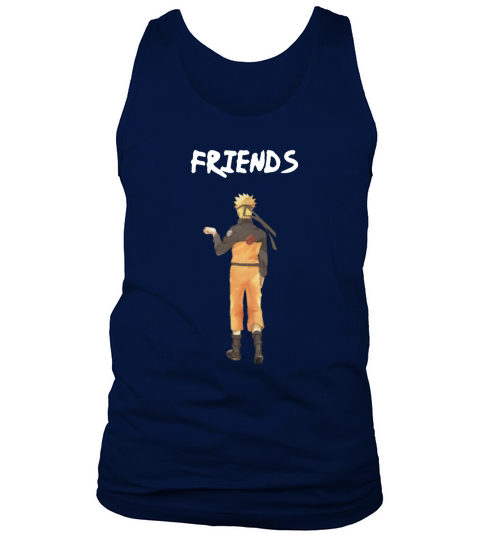 Naruto And Sasuke Best Friends Tank Top Unisex
