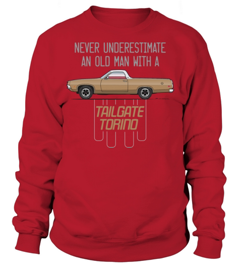 Never Underestimate an Old Man Tan Women's Sweatshirt