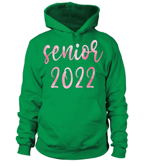 senior 2022 watercolor Women's Hoodie