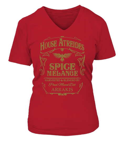 House atreides - Spice melange awesome t-shirt T-Shirt V-neck T-Shirt Woman
