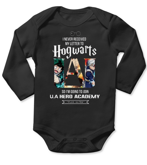 I never received my letter to Hogwarts Long Sleeve Baby One-Piece