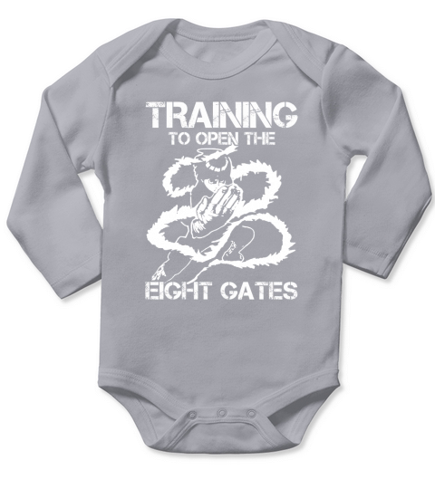 Training To Open THe Eight Gates  Tshirt Long Sleeve Baby One-Piece