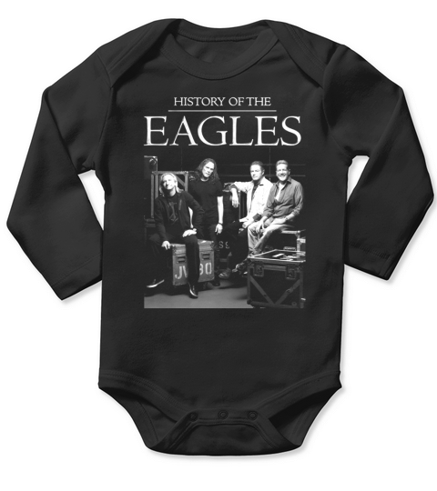 THE EAGLES GUITARIST BLACK1 Tshirt Long Sleeve Baby One-Piece