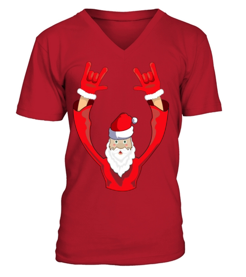 Merry Christmas santa claus Men's V-Neck T-shirt