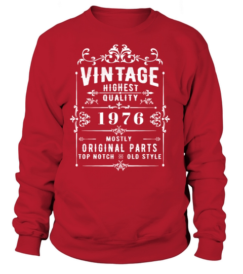born 1976 Vintage Women's Sweatshirt