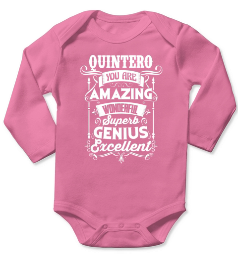 Good To Be QUINTERO Tshirt Long Sleeve Baby One-Piece