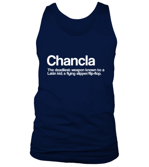 Your weapon la chancla Latino Mexican Mom Spanish Men's Tank Top
