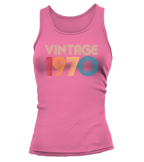 Vintage 1970 Women's Tank Top
